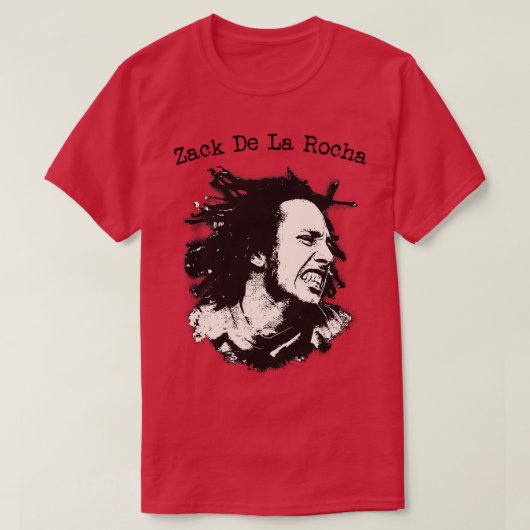 Zack De La Rocha T-shirt (Design voorkant)