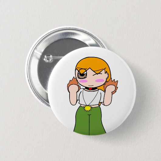 Zack Dragonblade Button - mogelijk ventilator (Voorkant /achterkant)