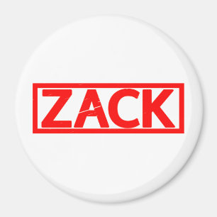 Zack Stamp Magneet