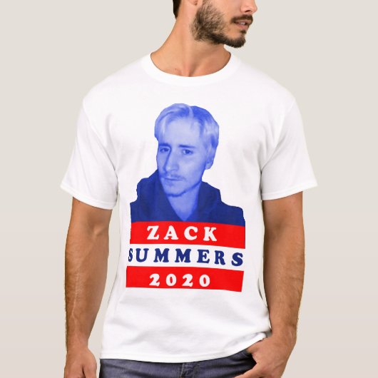 Zack Summers 2020 Campaign T-Shirt (Voorkant)