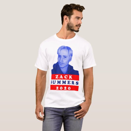 Zack Summers 2020 Campaign T-Shirt (Voorkant volledig)