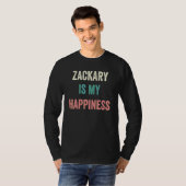Zackary Is Mijn Geluk T-shirt (Voorkant volledig)