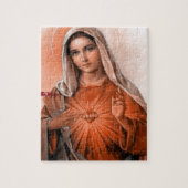 ZACRED HEART OF MARY A05  PRODUCTS LEGPUZZEL (Verticaal)