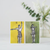 ZACRED RHYTHMIC III,IV DANCE MOVEMENTS POST CARD BRIEFKAART (Staand voorkant)