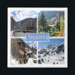 zAD003 ANDORRA, La Vella, mozaïek, Fridge Magneet<br><div class="desc">Hier is de herinnering aan je vakantie in Andorra. Dit afbeelding bevat een afbeelding van de volgende plaatsen in Andorra. (zAD003 ANDORRA, La Vella, mozaïek, Fridge magnet). Verbazingwekkende vrienden en familieleden met de unieke souvenirs van uw geweldige reis. Probeer ons. #LeoPepeDesign - andorran bergen el serrat village, bridge in la...</div>