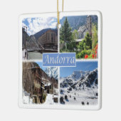 zAD003 ANDORRA, La Vella, mozaïek, Keramisch Ornament (Links)