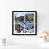 zAD003 ANDORRA, La Vella, mozaïek, Vierkante Klok (Huis)