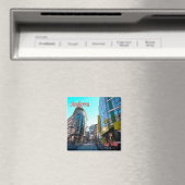 zAD011, LA VELLA centrum, Andorra, Koelkast Magneet (Insitu (Vaatwasser))