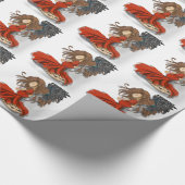 Zad Anime Angel Gift Wrap Paper Cadeaupapier (Hoek)