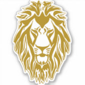 Zad leeuw sticker (Voorkant)