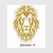 Zad leeuw sticker (Vel)