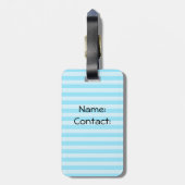 Zad Pineapple die geen knuffels krijgt Bagagelabel (Achterkant verticaal)