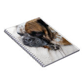 Zad Victoriaans Bulldog Foto 9x6 Notitieboek (Rechterzijde)