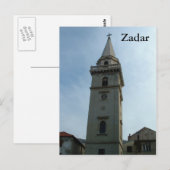 Zadar Briefkaart (Voorkant / Achterkant)
