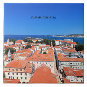 Zadar, Kroatië landschap Tegeltje (Voorkant)