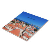 Zadar, Kroatië landschap Tegeltje (Zijkant)