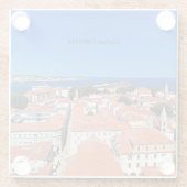 Zadar, Kroatië, Oude Stad, Glazen Onderzetter (Achterkant)