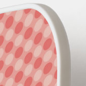 Zadden van roze Pickleball Paddle (Links Detail)