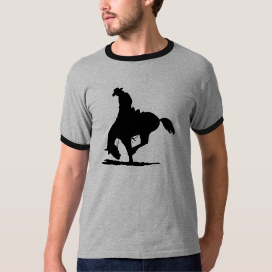 Zaddle Bronc Riding T-shirt (Voorkant)