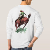 Zaddle Bronc Riding T-shirt (Achterkant)
