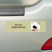 Zaddle Homer Pigeon Bumpersticker (Op auto)