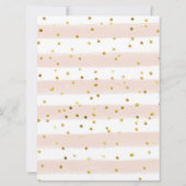 Zaddle Up Girl Pink Pony Birthday Uitnodiging (Achterkant)