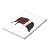 Zaddleback Pig-laptop Notitieblok (Linkerzijde)