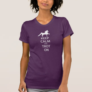 Zaddlebred - Kalm houden en trot aan T-shirt