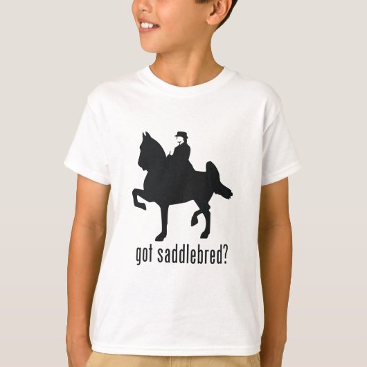 Zaddlebred T-shirt (Voorkant)