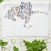 Zaddlebred Towel Theedoek (Gevouwen)