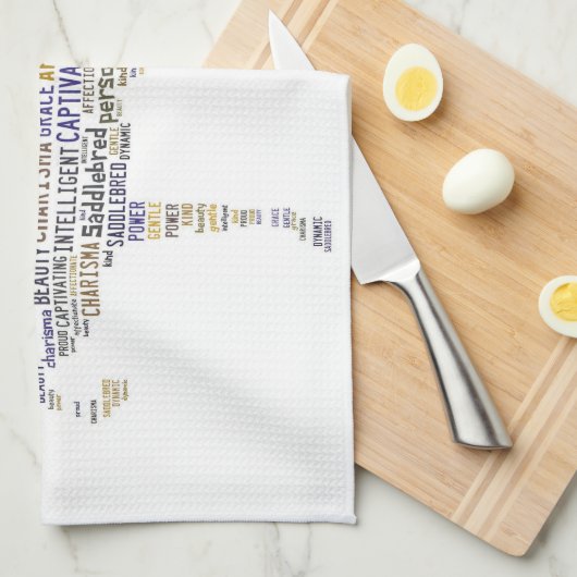 Zaddlebred Towel Theedoek (Quarter Fold)