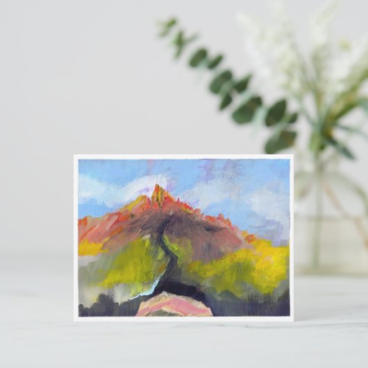 Zaddlerock 1 briefkaart (Staand voorkant)