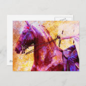 Zaddlesat Grunge Briefkaart (Voorkant / Achterkant)