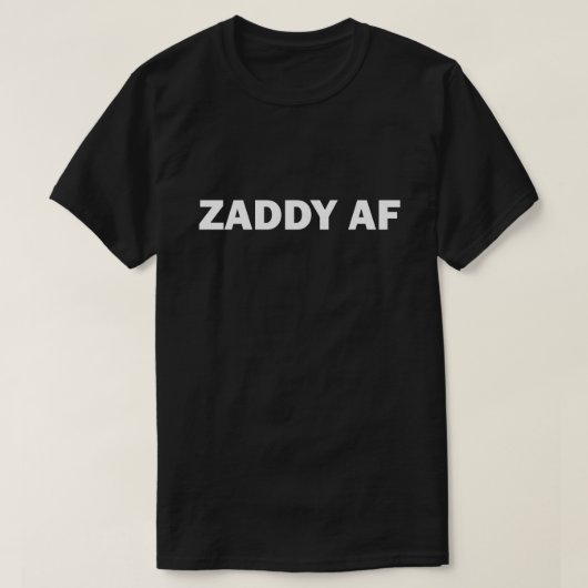 ZADDY AF T-SHIRT (Design voorkant)