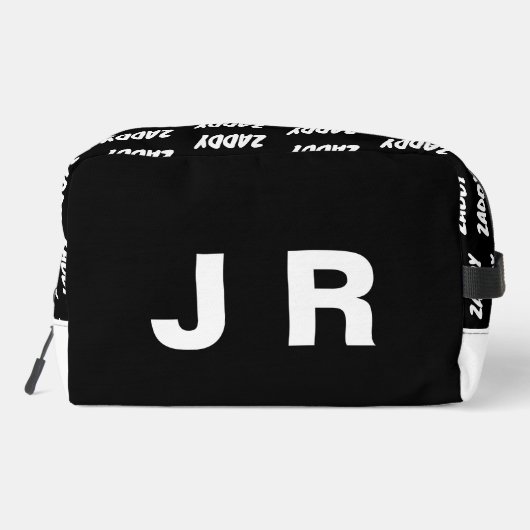 Zaddy Black gepersonaliseerd Toilettasje (Achterkant)