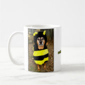 Zadel bijen mok (met witte achtergrond) (Links)