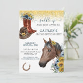 Zadel de zondag van de zonnebloem van de Paard omh Kaart (Staand voorkant)