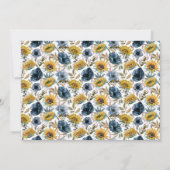 Zadel de zondag van de zonnebloem van de Paard omh Kaart (Achterkant)