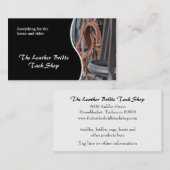 Zadel- en tackshop visitekaartje (Voorkant / Achterkant)