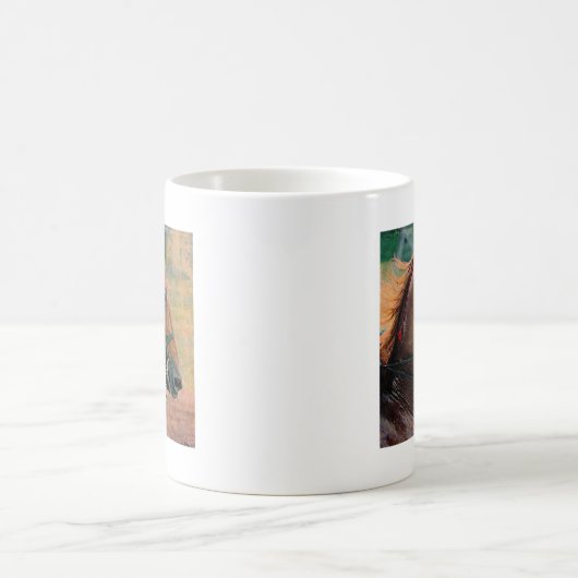 Zadel faux schilderen koffiemok (Center)