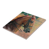 Zadel faux schilderen tegeltje (Zijkant)