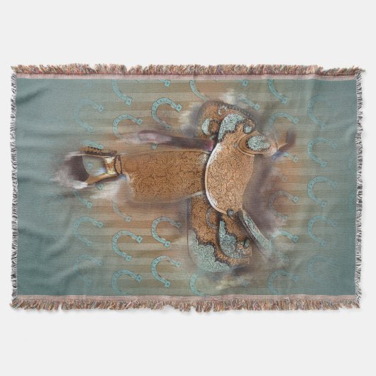 Zadel III - Blanket / wandbekleding Deken (Voorkant)