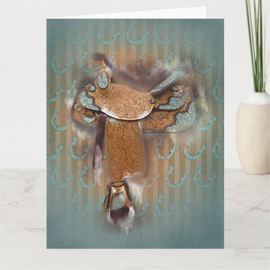 Zadel III - Kaart, groet/noot Kaart (Voorkant)