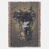 Zadel IV - Blanket / wandbekleding Deken (Voorkant Verticaal)