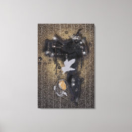 Zadel IV - Kouddoek Canvas Afdruk