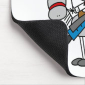 Zadel omhoog! Cowboy Stick Figuur Mousepad Muismat (Hoek)