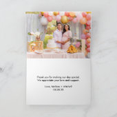 Zadel omhoog Moderne Westerne Cowgirl aangepaste f Bedankkaart (Binnen)