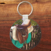 Zadel omhoog sleutelhanger (Voorkant)