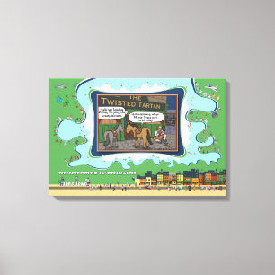 Zadel Op Afstuderen 24x16 Canvas Afdruk