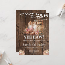 Zadel op Western Cowgirl Rustic 30e Verjaardag